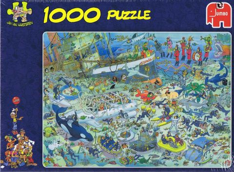 Jan Van Haasteren - Deep Sea Fun - 1000 brikker (2)